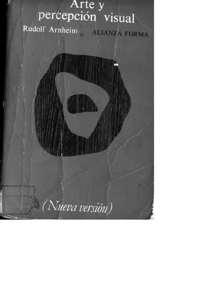 libro arte y percepcion visual rudolf arnheim